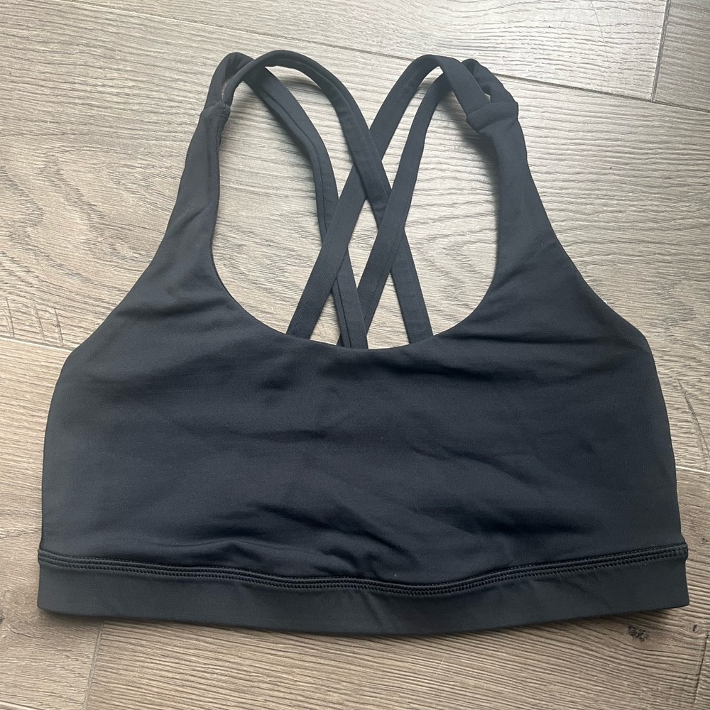 Lululemon Black Sports Bra